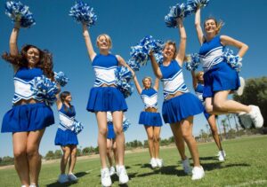dangerous sport cheerleaders