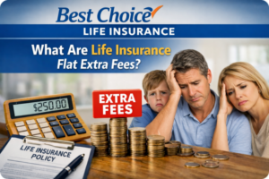 life insurance flat extra fees